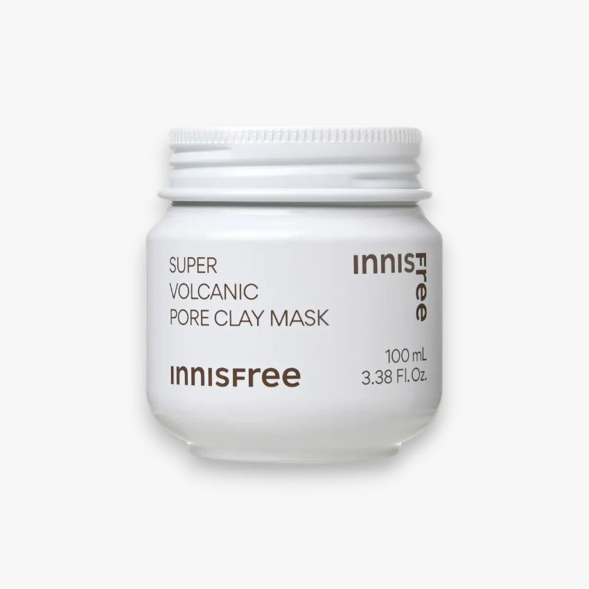 Innisfree Super Volcanic Pore Clay Mask 100ml at Embé Skin Korean and Japanese Beauty Skincare
