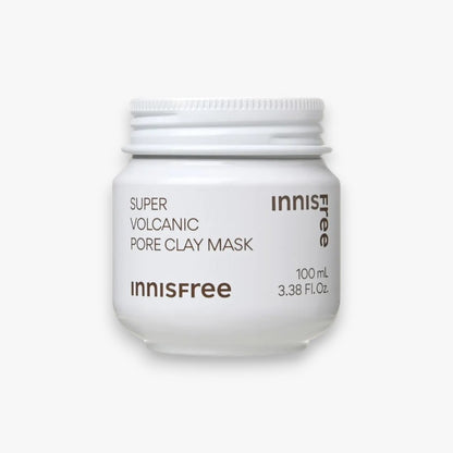 Innisfree Super Volcanic Pore Clay Mask 100ml at Embé Skin Korean and Japanese Beauty Skincare