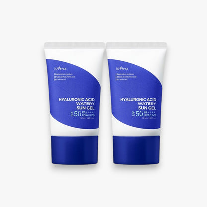 Hyaluronic Acid Watery Sun Gel SPF50+ PA++++ Twin Pack - Embe Skin