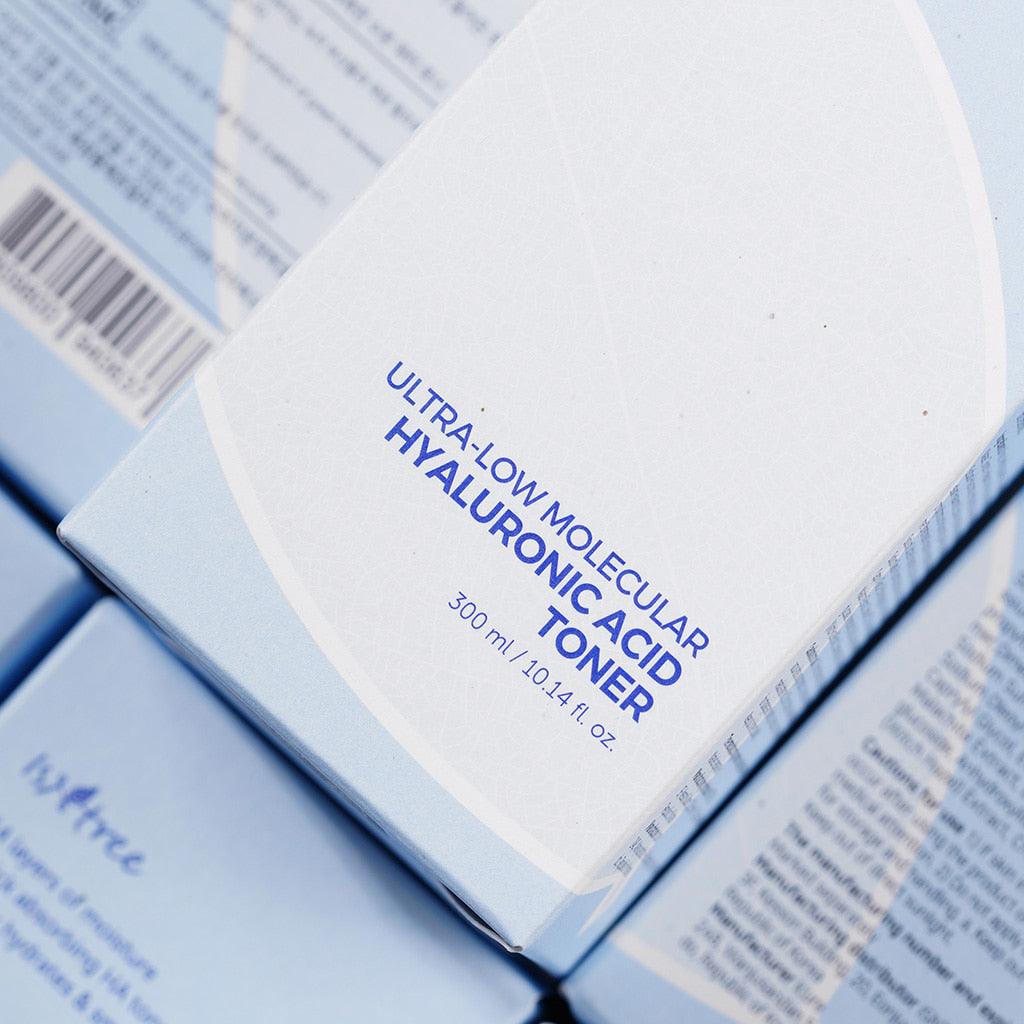 Isntree Ultra-Low Molecular Hyaluronic Acid Toner 300ml at Embé Skin Korean and Japanese Beauty Skincare