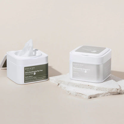 Mary&May Cica Houttuynia Tea Tree Calming Mask 30 Sheets at Embé Skin Korean and Japanese Beauty Skincare