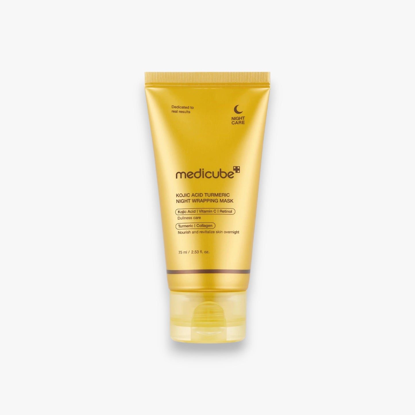 Medicube Kojic Acid Turmeric Night Wrapping Mask 75ml at Embé Skin Korean and Japanese Beauty Skincare