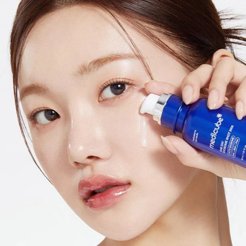 Medicube One Day Exosome Shot Pore Ampoule 7500 30ml at Embé Skin Korean and Japanese Beauty Skincare