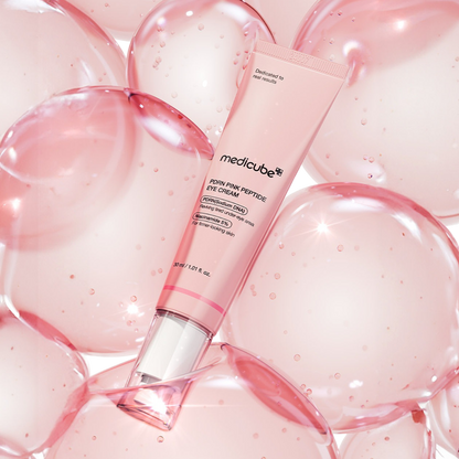 Medicube PDRN Pink Peptide Eye Cream 30ml at Embé Skin Korean and Japanese Beauty Skincare