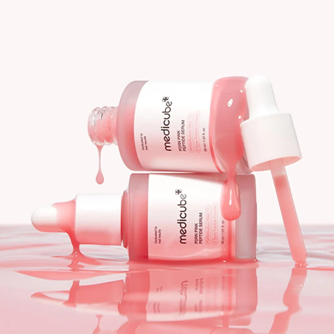 Medicube PDRN Pink Peptide Serum 30ml at Embé Skin Korean and Japanese Beauty Skincare