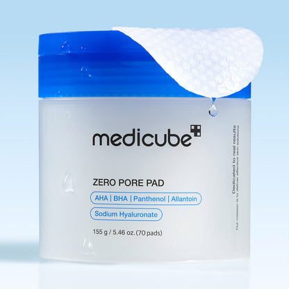 Medicube Zero Pore Pad 2.0 70 Pads at Embé Skin Korean and Japanese Beauty Skincare