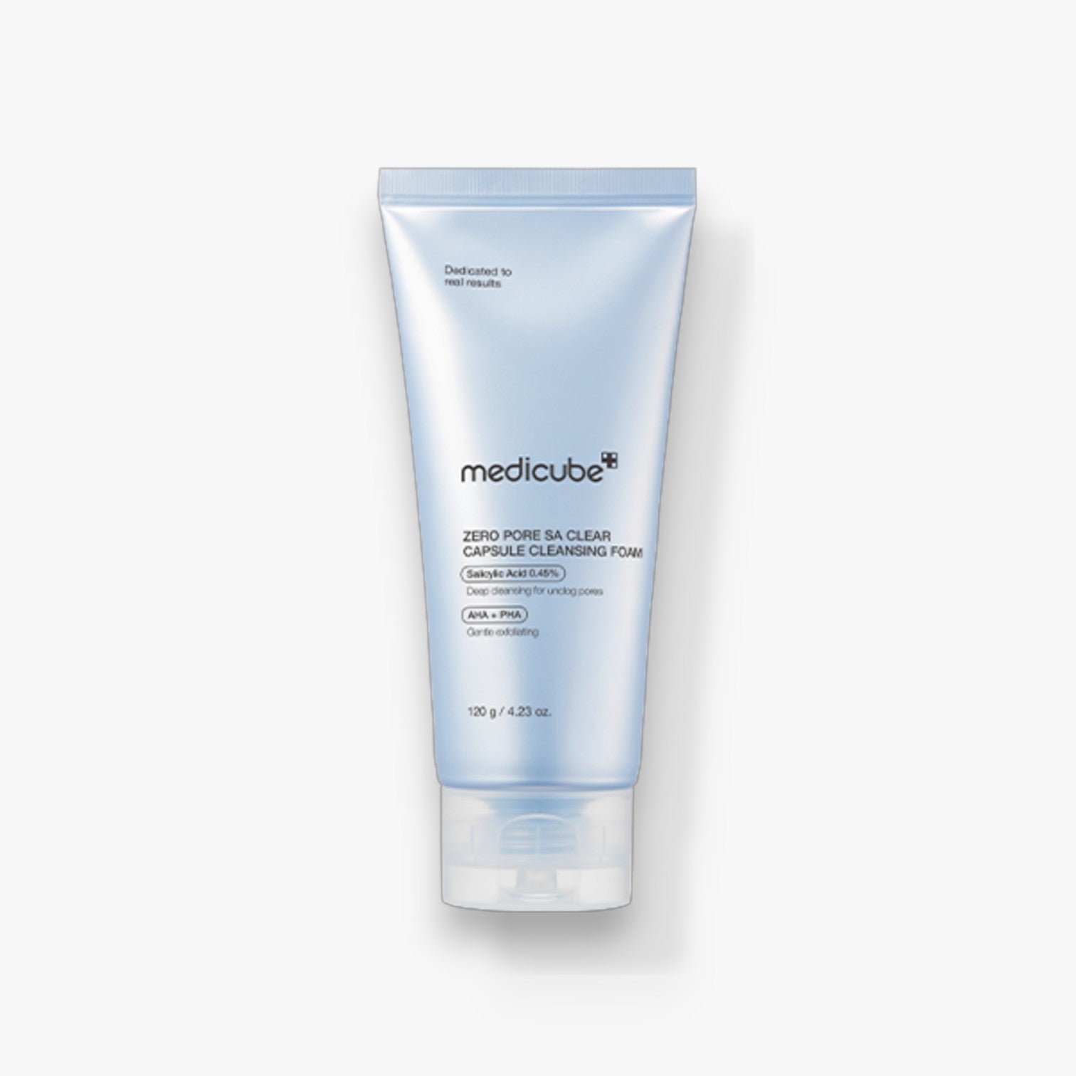 Medicube Zero Pore SA Clear Capsule Cleansing Foam 120g at Embé Skin Korean and Japanese Beauty Skincare