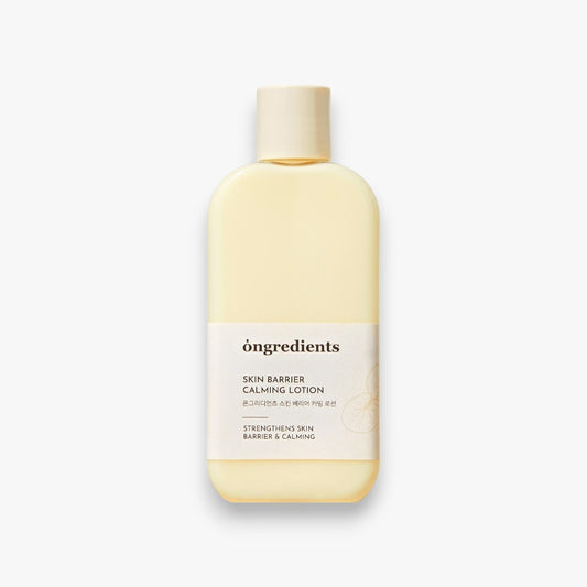 Ongredients Skin Barrier Calming Lotion 220ml at Embé Skin Korean and Japanese Beauty Skincare
