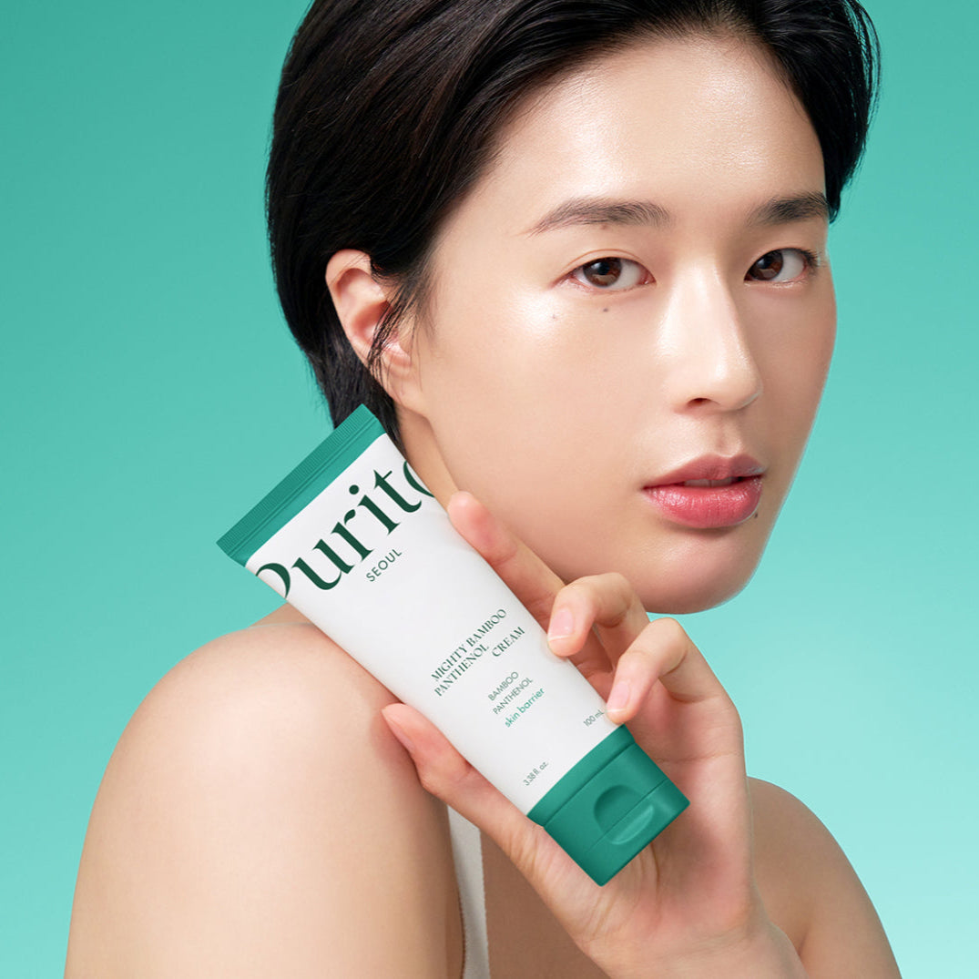 Purito SEOUL Mighty Bamboo Panthenol Cream 100ml at Embé Skin Korean and Japanese Beauty Skincare