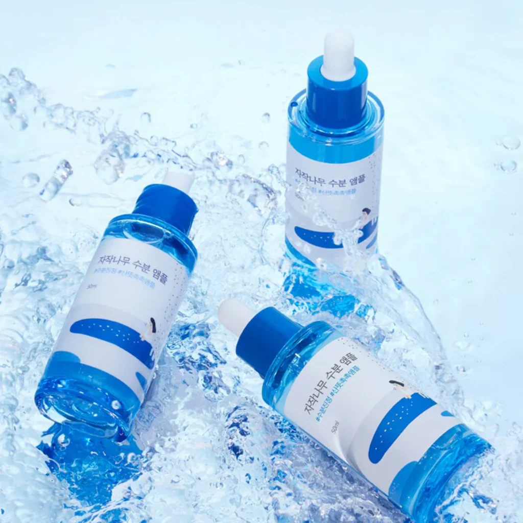 ROUND LAB Birch Moisturizing Ampoule 50ml at Embé Skin Korean and Japanese Beauty Skincare