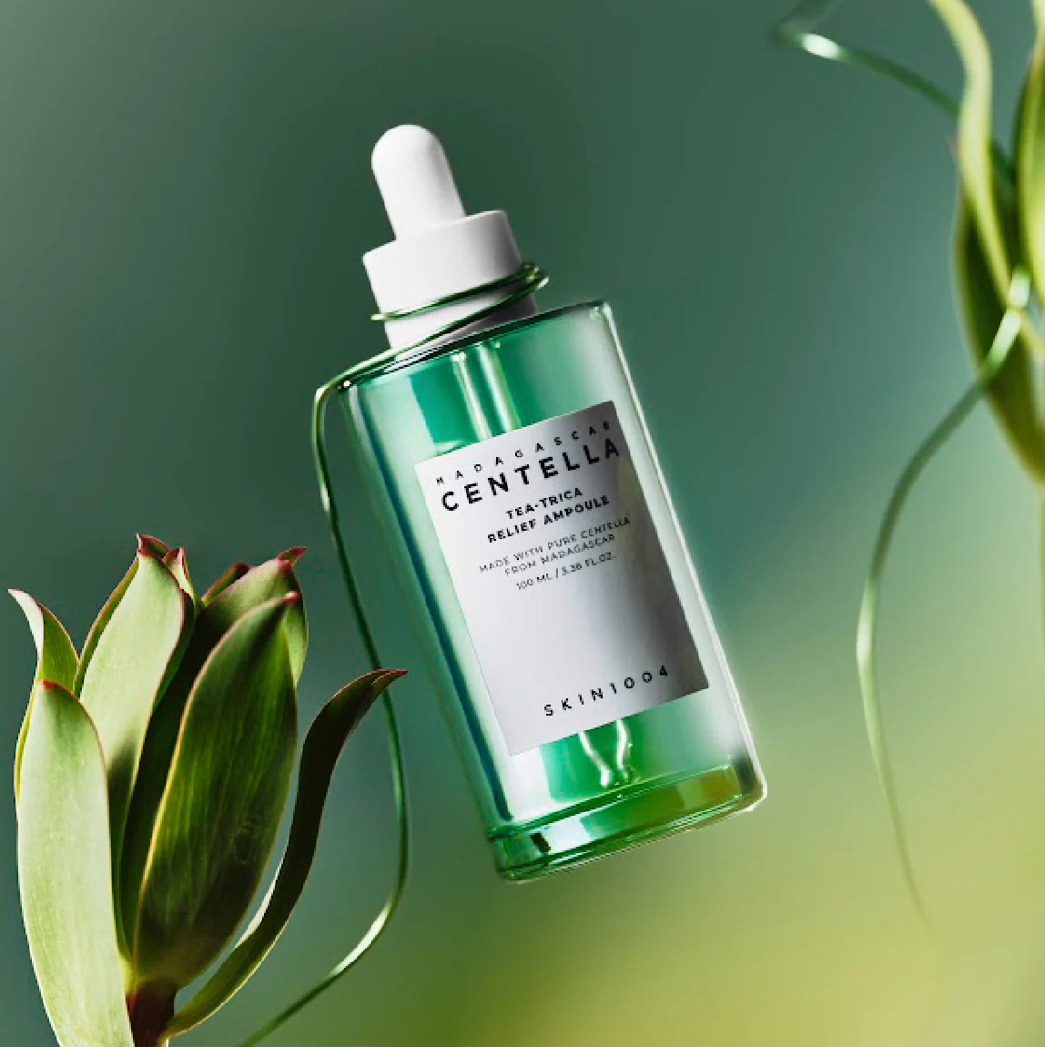 SKIN1004 Tea-Trica Relief Ampoule 100ml at Embé Skin Korean and Japanese Beauty Skincare