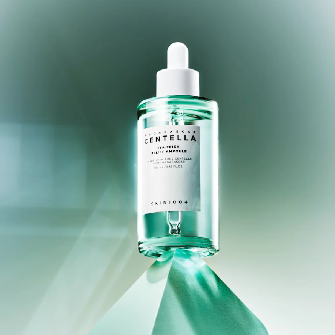 SKIN1004 Tea-Trica Relief Ampoule 100ml at Embé Skin Korean and Japanese Beauty Skincare