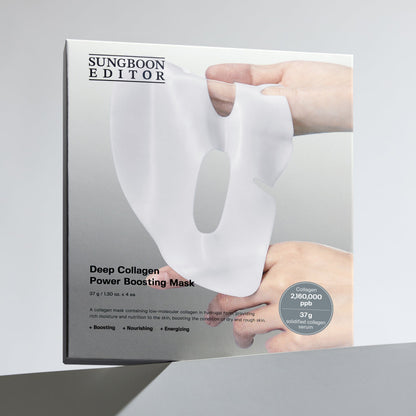SUNGBOON EDITOR Deep Collagen Power Boosting Mask 37g Embé Skin Korean and Japanese Beauty Skincare
