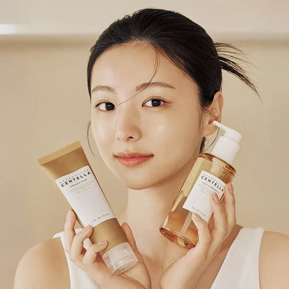 Madagascar Centella Double Cleansing Duo (Light Cleansing Oil + Ampoule Foam)