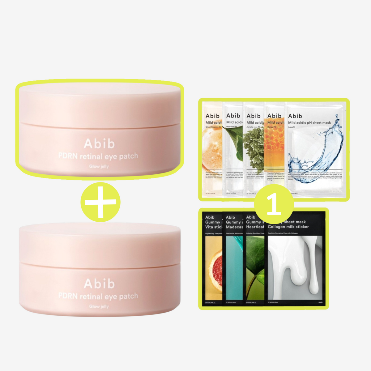 [1+1 DEAL] PDRN Retinal Eye Patch Glow Jelly