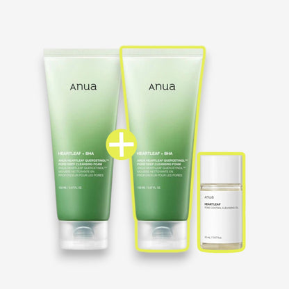 [1+1 DEAL] Heartleaf Quercetinol Pore Deep Cleansing Foam