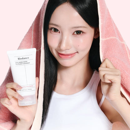 Collagen Mask To Foam Cleanser