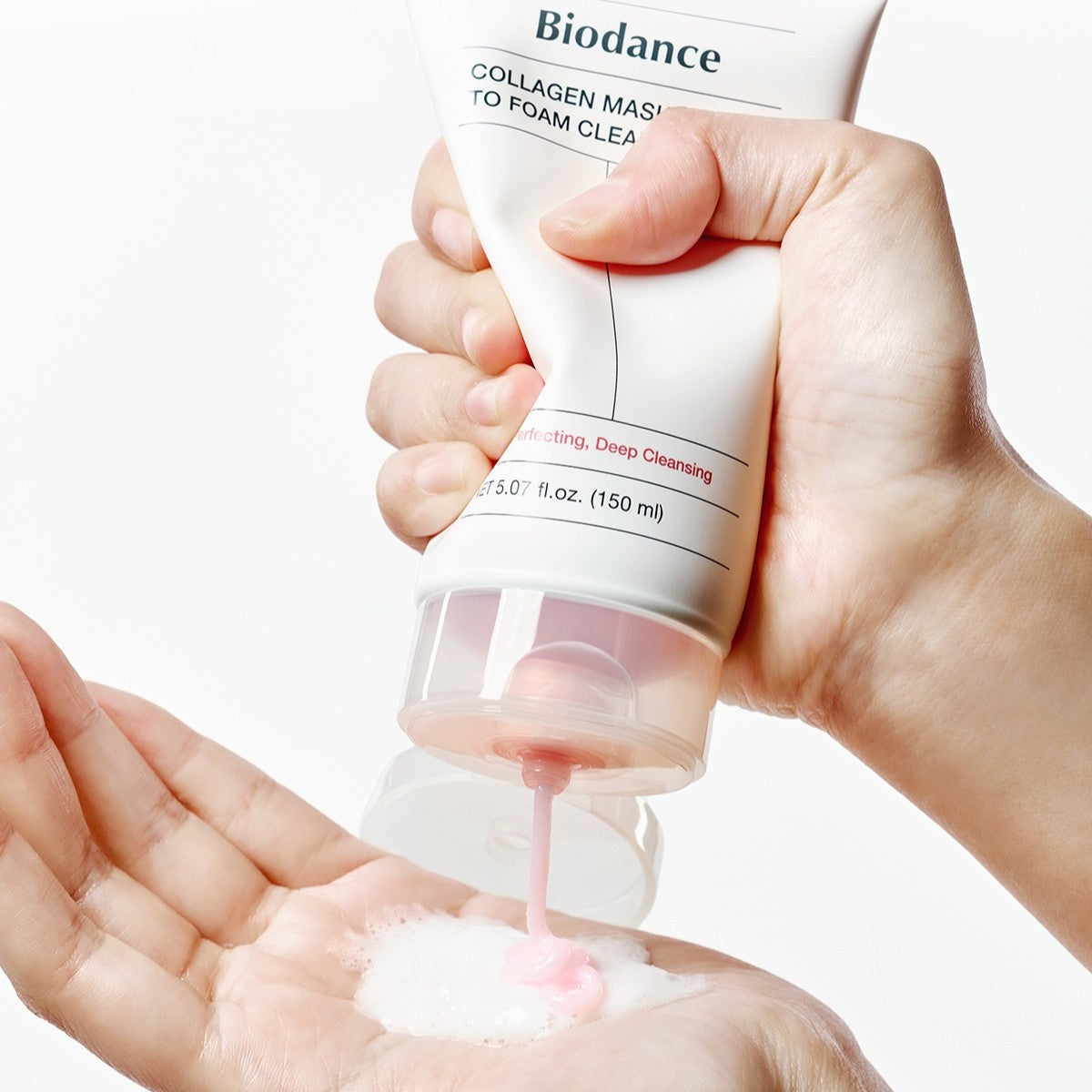 Collagen Mask To Foam Cleanser
