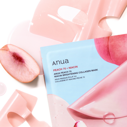 Peach 70 Niacin Brightening Collagen Mask