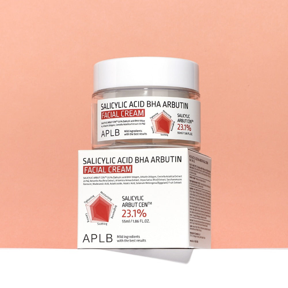 Salicyclic Acid BHA Arbutin Facial Cream