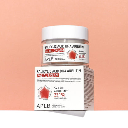 Salicyclic Acid BHA Arbutin Facial Cream