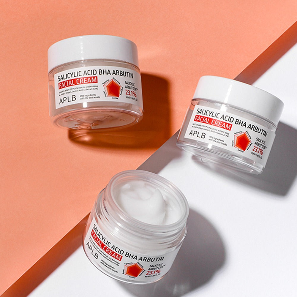 Salicyclic Acid BHA Arbutin Facial Cream