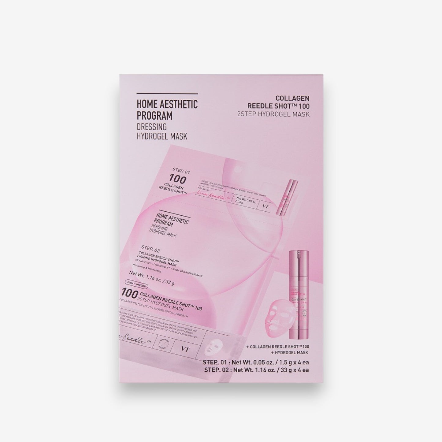 Collagen Reedle Shot 100 2 Step Hydrogel Mask