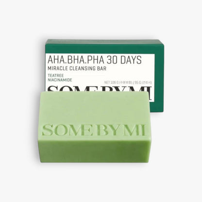 AHA, BHA, PHA 30 Days Miracle Cleansing Bar