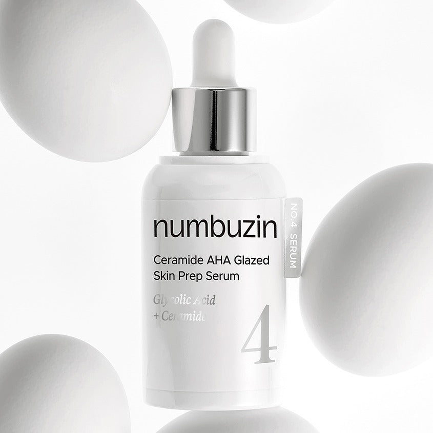 No.4 Ceramide AHA Glazed Skin Prep Serum