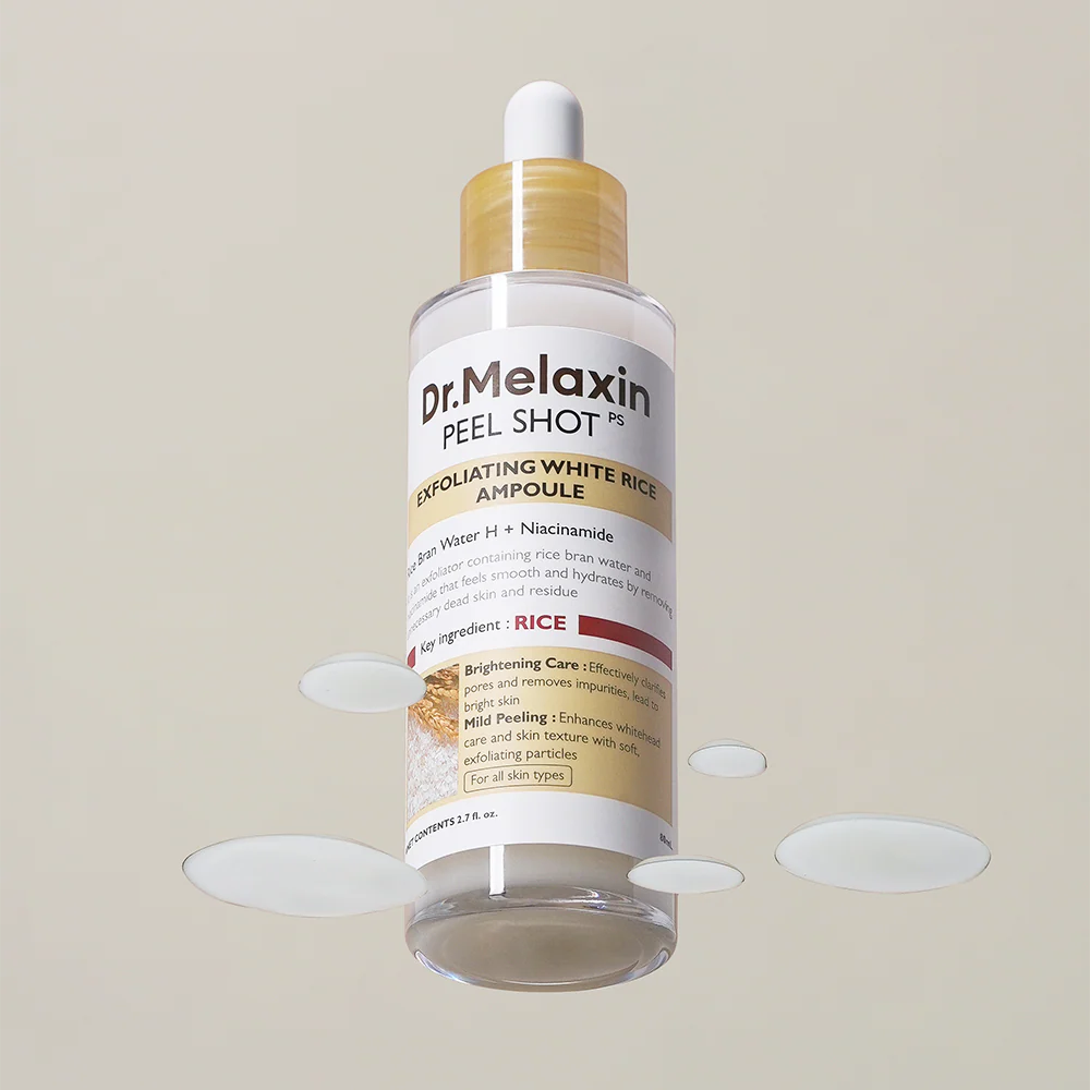 Peel Shot Exfoliant White Rice Ampoule