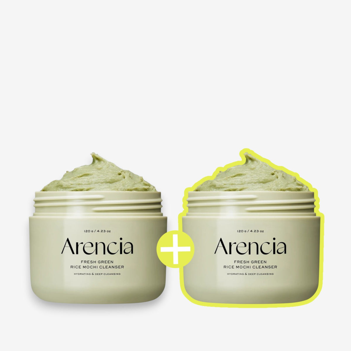 [1+1 DEAL] Fresh Green Rice Mochi Cleanser