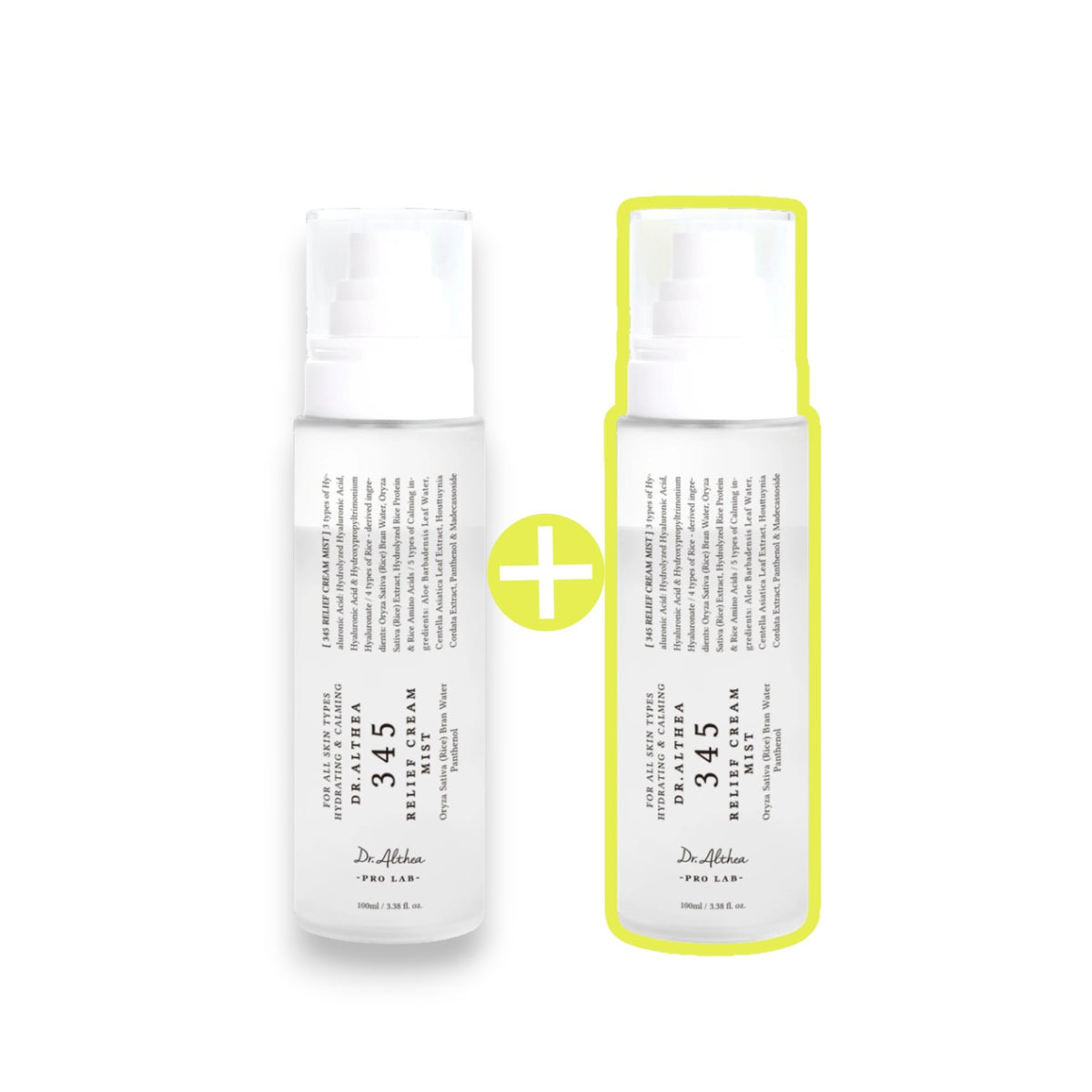 [1+1 DEAL] 345 Relief Cream Mist