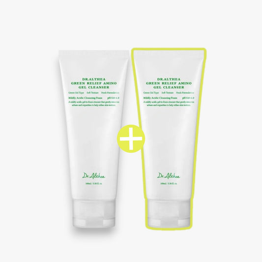 [1+1 DEAL] Green Relief Amino Gel Cleanser