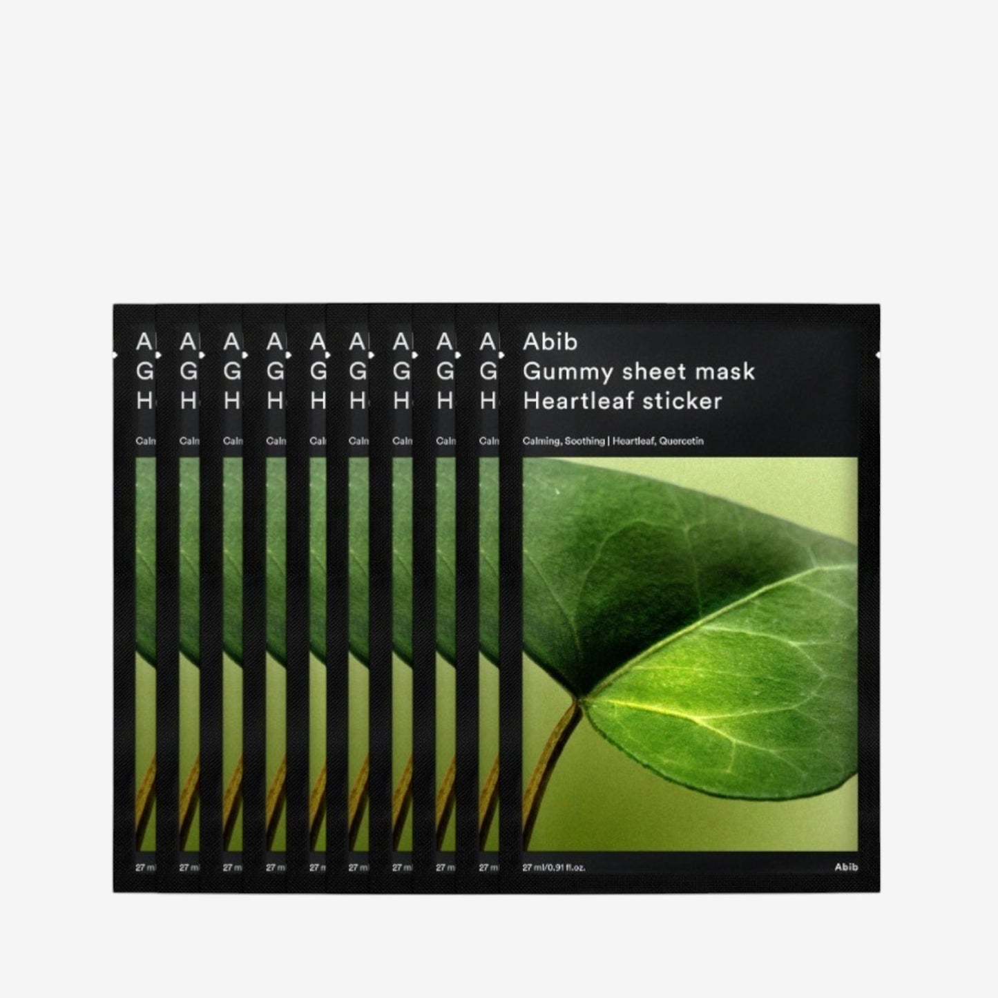 Gummy Sheet Mask Heartleaf Sticker