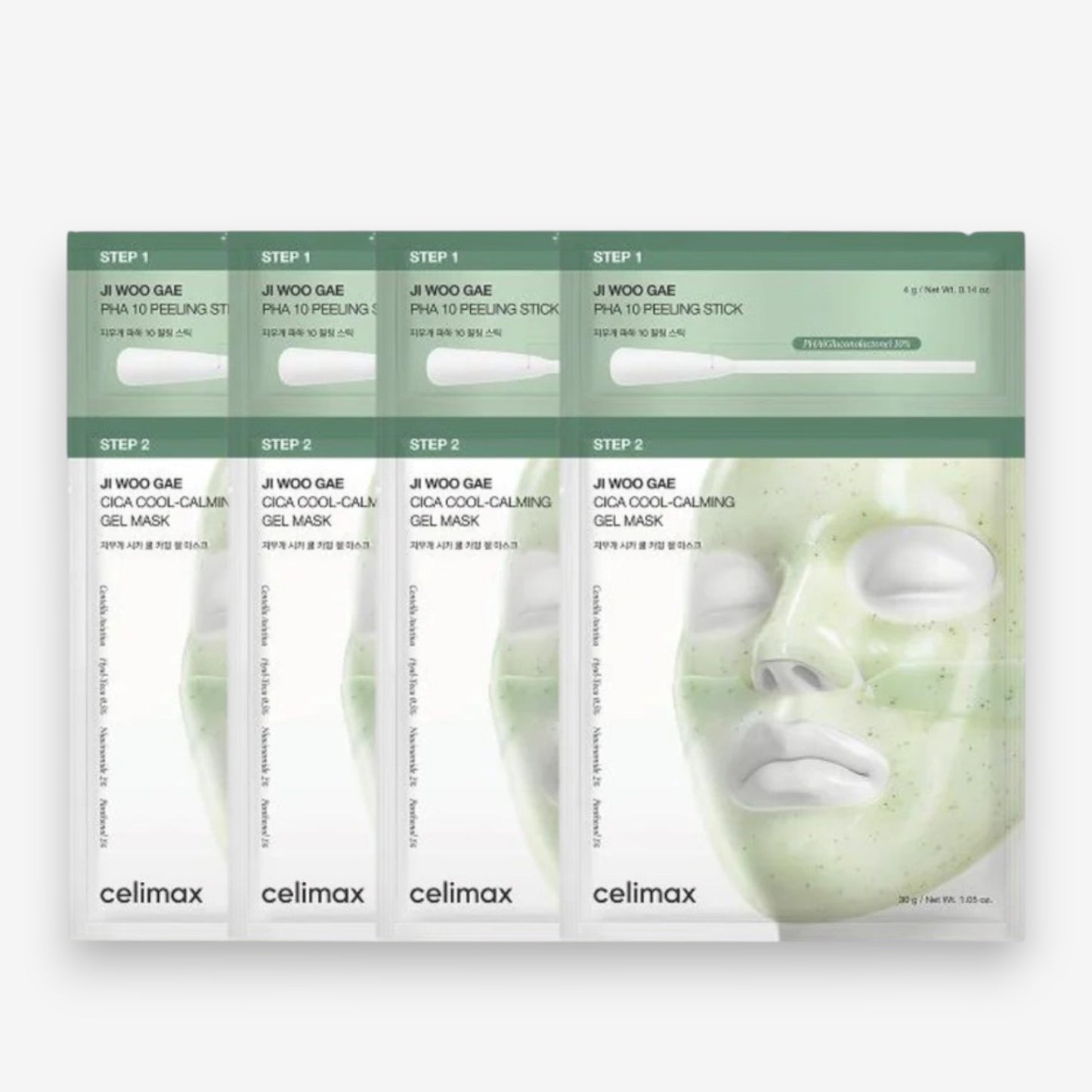 JIWOOGAE Cica Cool-Calming Gel Mask