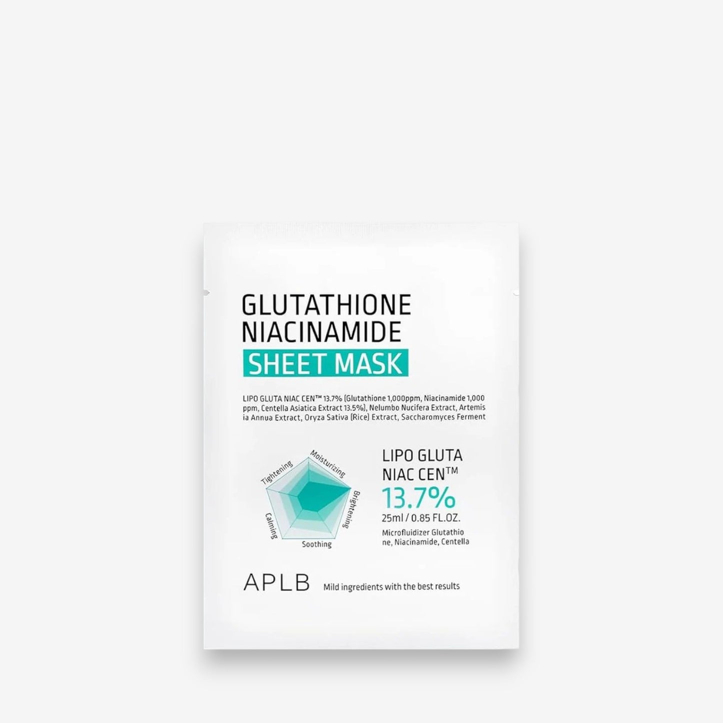 Glutathione Niacinamide Sheet Mask