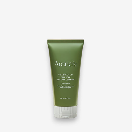 Green Tea + LHA Deep Pore Rice Cake Cleanser