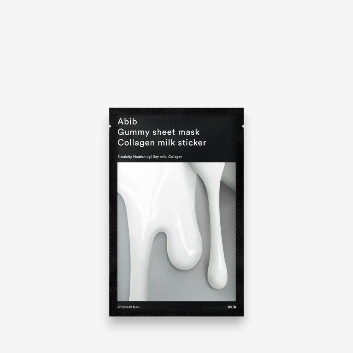 Gummy Sheet Mask Collagen Milk Sticker
