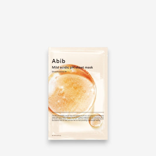 Mild Acidic Low pH Sheet Mask Glutathiosome Fit