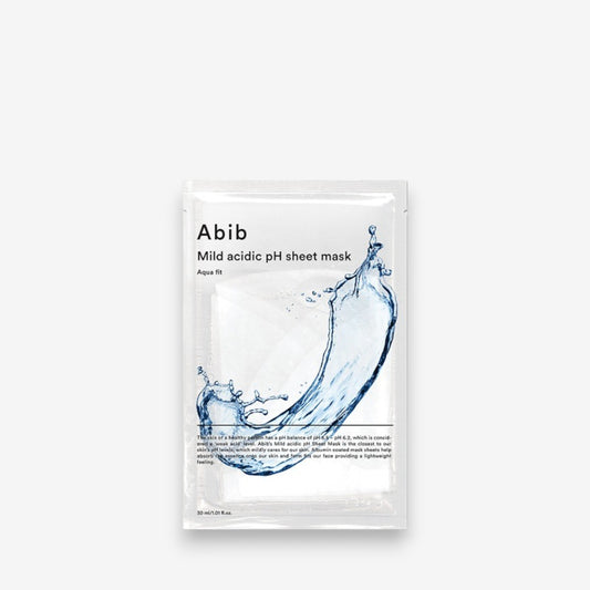 Mild Acidic Low pH Sheet Mask Aqua Fit