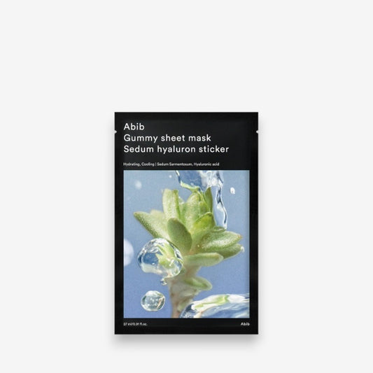 Gummy Sheet Mask Sedum Hyaluron Sticker