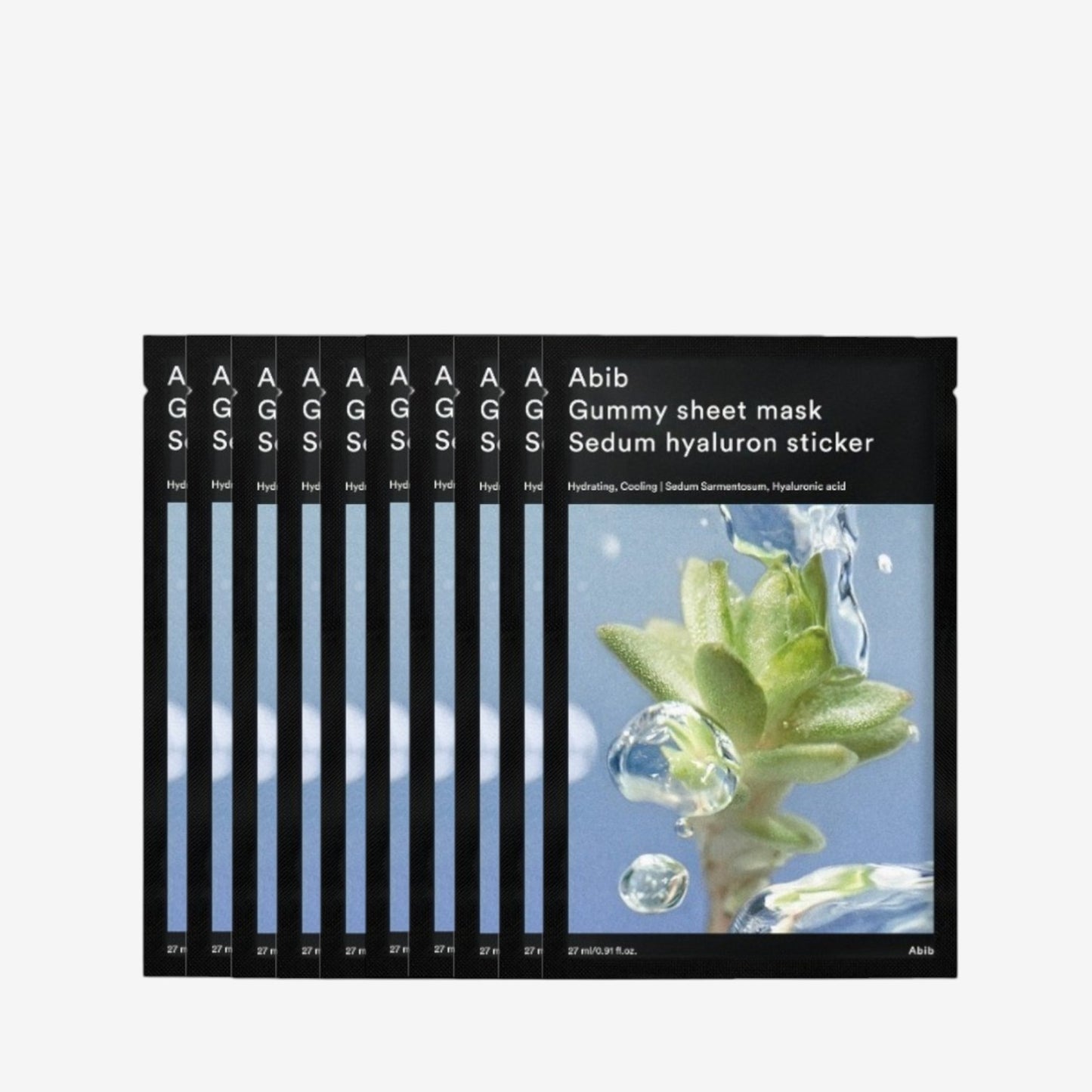 Gummy Sheet Mask Sedum Hyaluron Sticker
