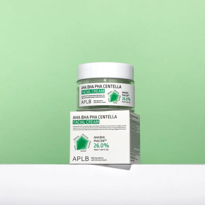 AHA BHA PHA Centella Facial Cream
