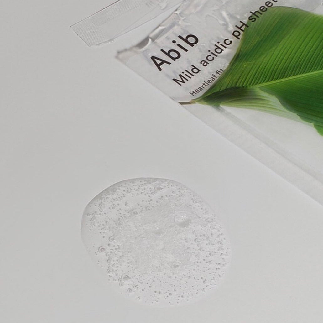 Mild Acidic Low pH Sheet Mask Heartleaf Fit