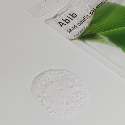 Mild Acidic Low pH Sheet Mask Heartleaf Fit