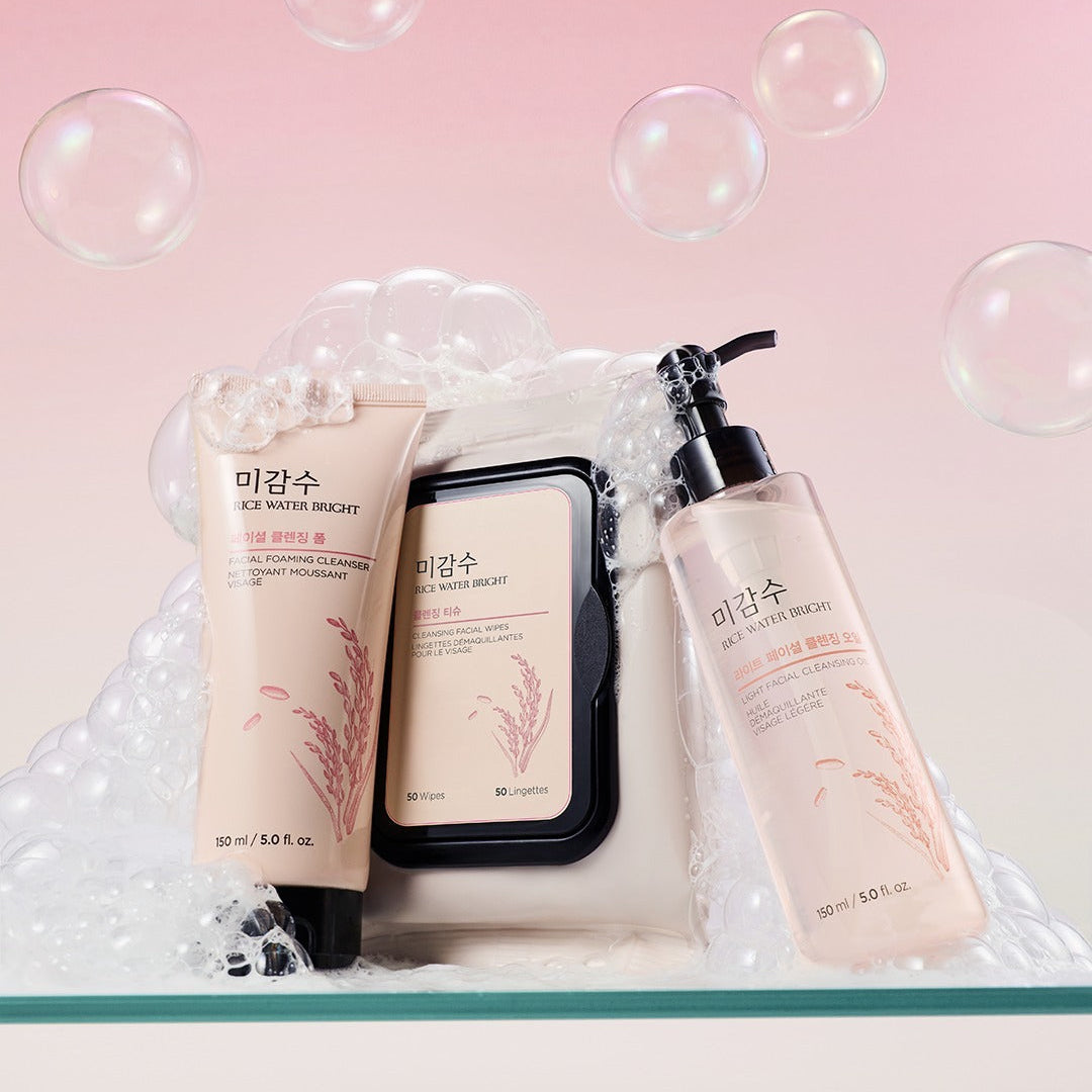 Rice Water Bright Facial Foaming Cleanser