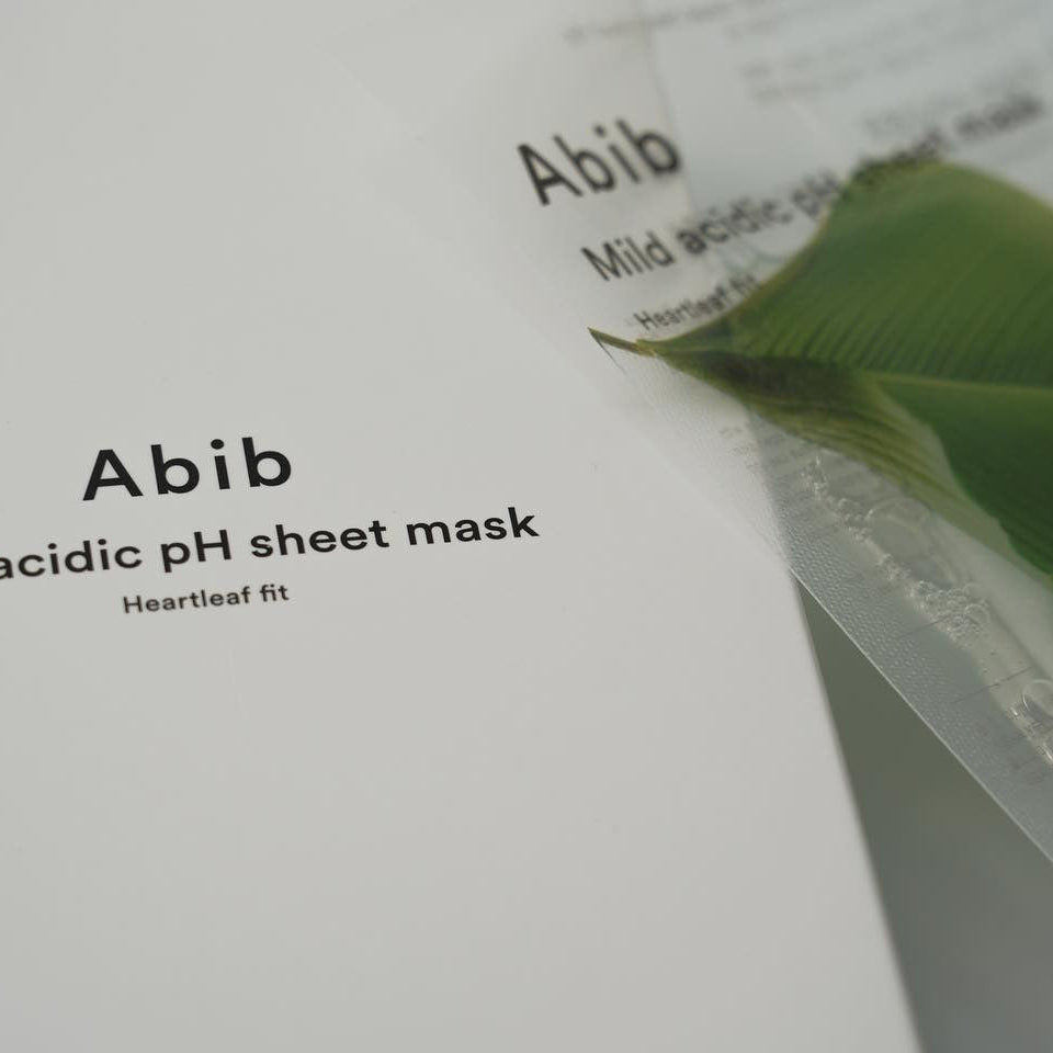 Mild Acidic Low pH Sheet Mask Heartleaf Fit