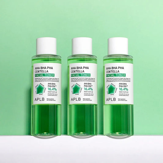 AHA BHA PHA Centella Facial Toner