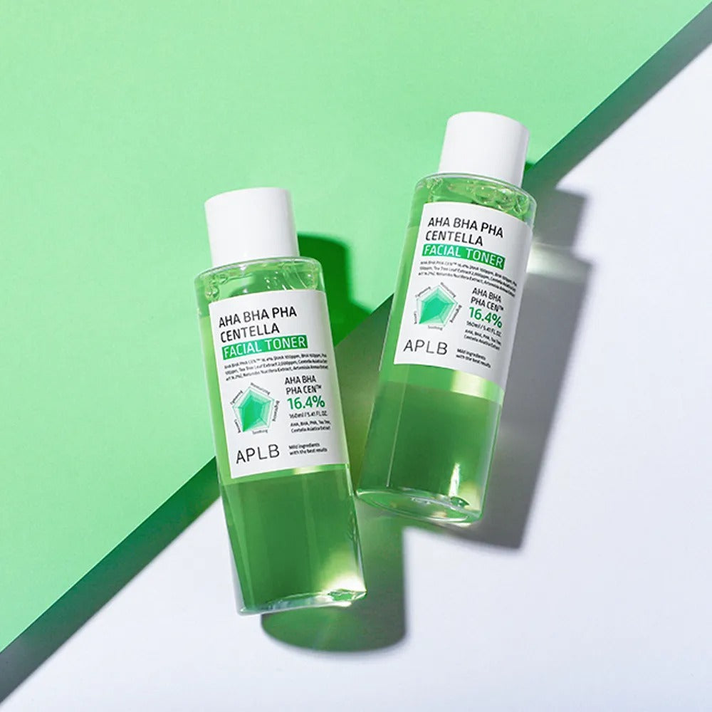 AHA BHA PHA Centella Facial Toner