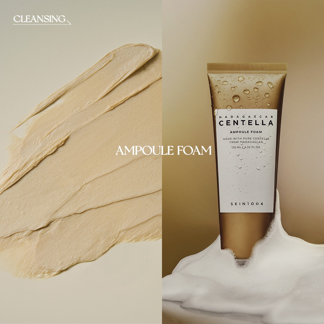 Madagascar Centella Double Cleansing Duo (Light Cleansing Oil + Ampoule Foam)